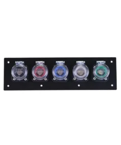Cam Panel 400A 3 Phase 120/208V 5H Female 90 Degree Threaded Post w/Clear-Snap Covers