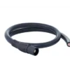 Pig Tails 200A 2AWG Type DLO Series 16 Male to Blunt 6' Black