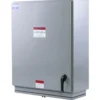GDS Standard Generator Connection Box 400A 250V 3P3W (BLK/RED/BLU/GRN) 1 CAM/Phase Nema 4X SS304 front view