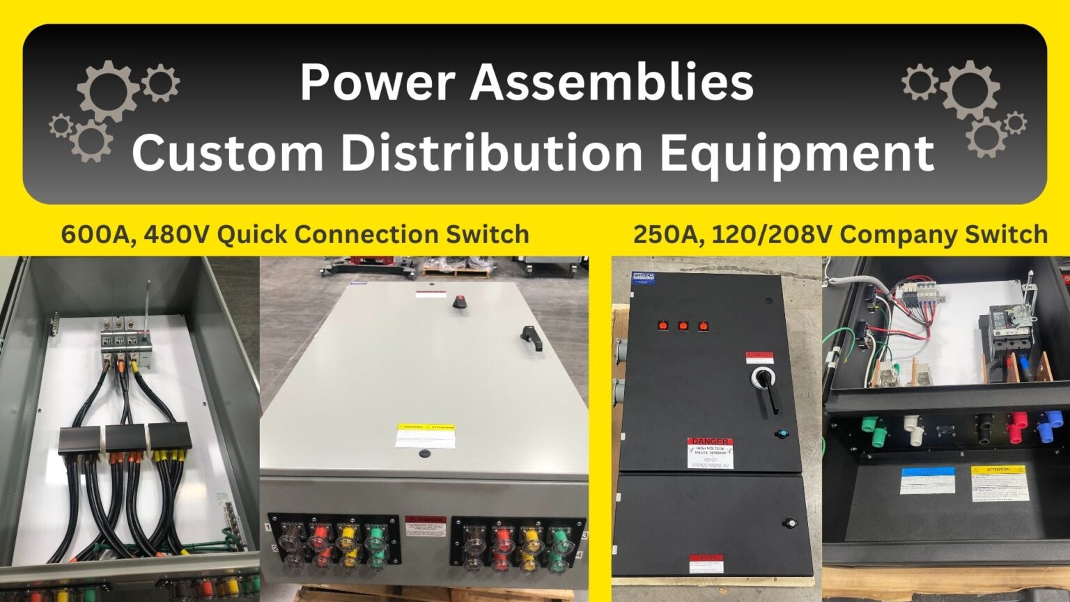 Power Assemblies Custom Distribution Equipment – Power Assemblies