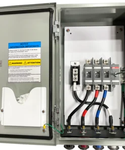 Power Assemblies Quick Connect Switches open door view