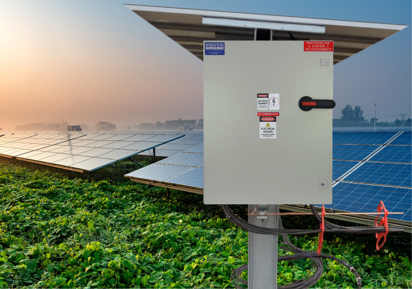 Power Assemblies PV Solar Combiner Box